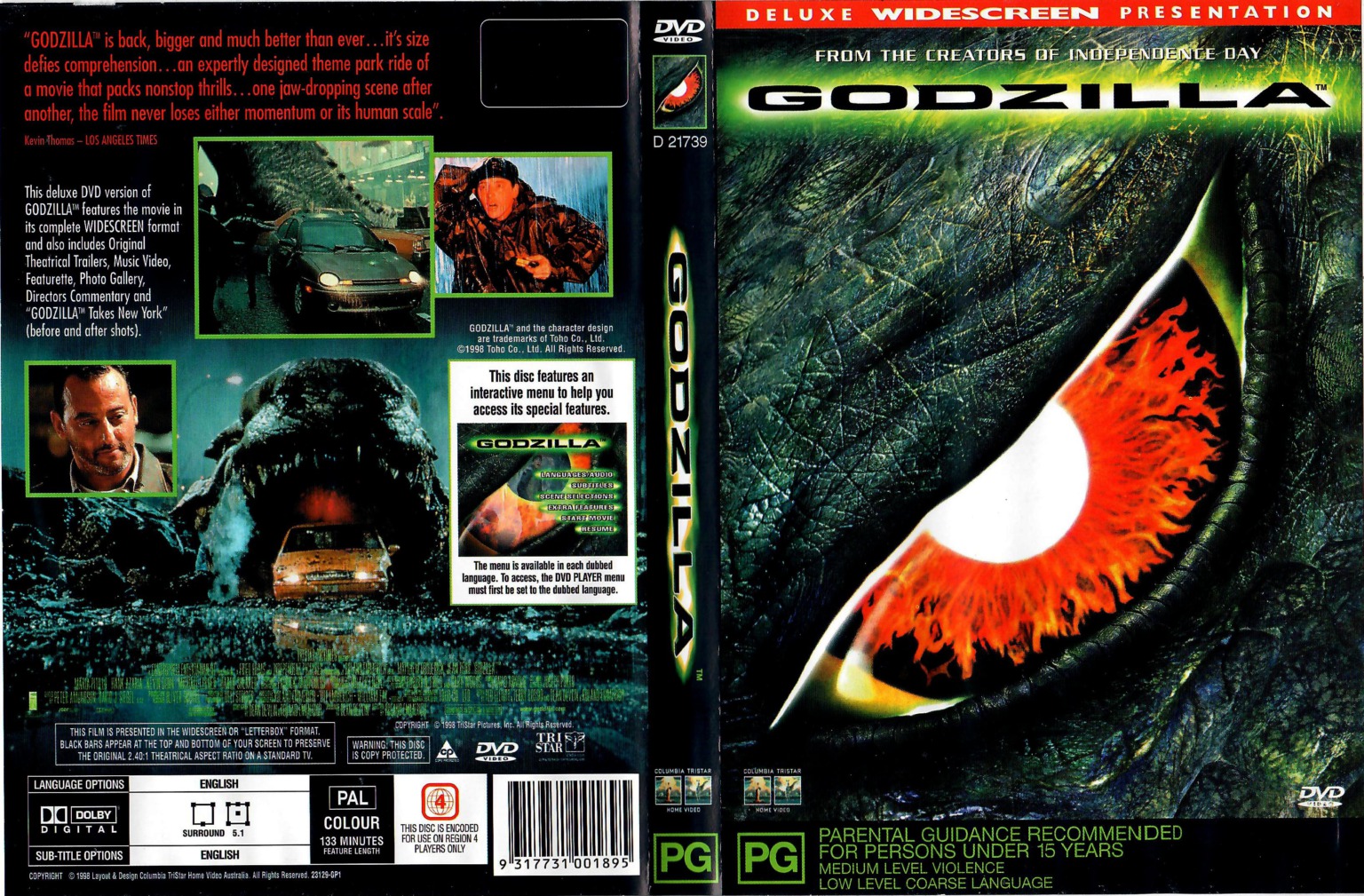 Godzilla R Dvd Cover Dvdcover