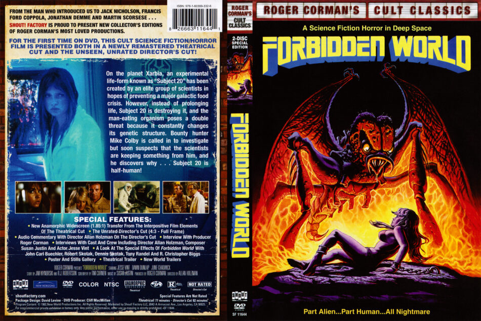 Forbidden World 1982 R1 DVD Cover DVDcover