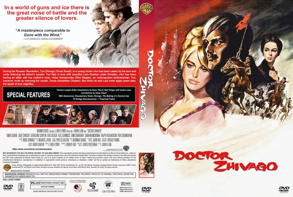 Doctor Zhivago R Custom Dvd Cover Labels Dvdcover