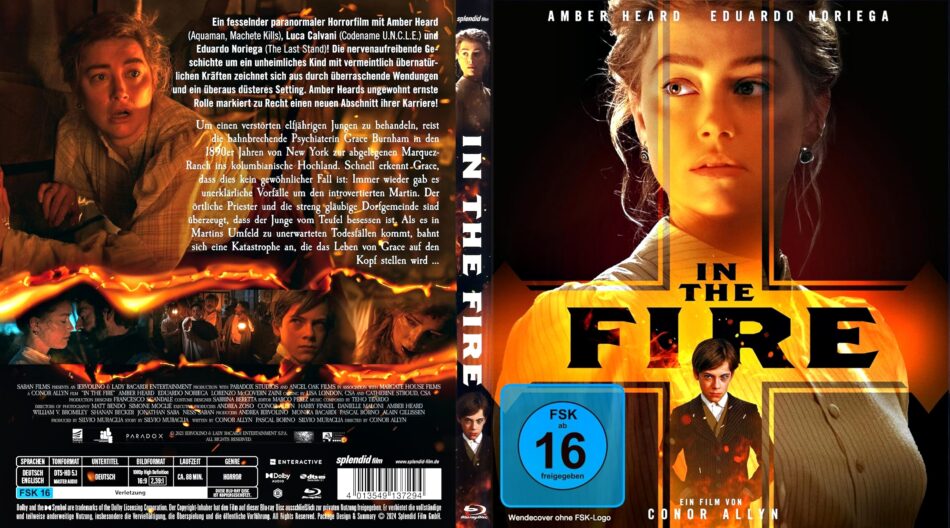 In The Fire De Blu Ray Cover Dvdcover