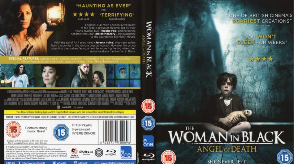 Forbedring Inca Empire Raffinaderi The woman in black 2: angel of death dvd cover (2015) R2 Blu-Ray