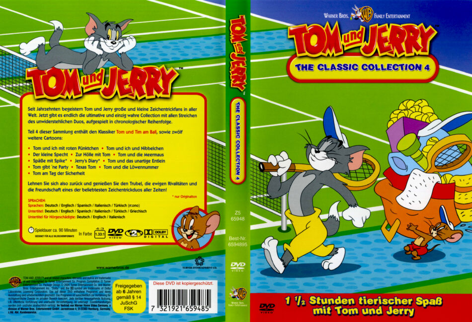 my tom and jerry dvd collection