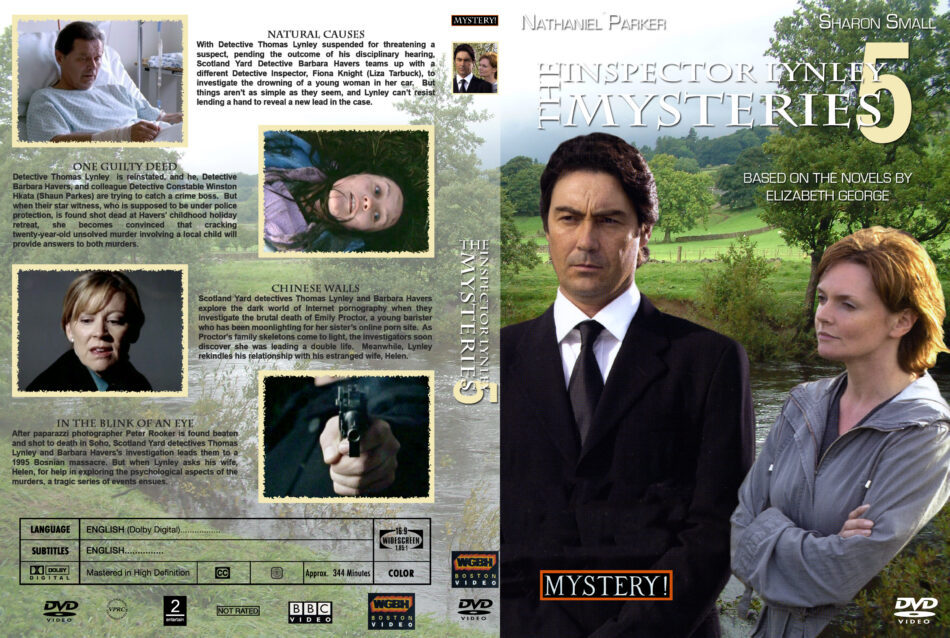 The Inspector Lynley Mysteries Series 5 Dvd Cover Labels 2007 R1 Custom