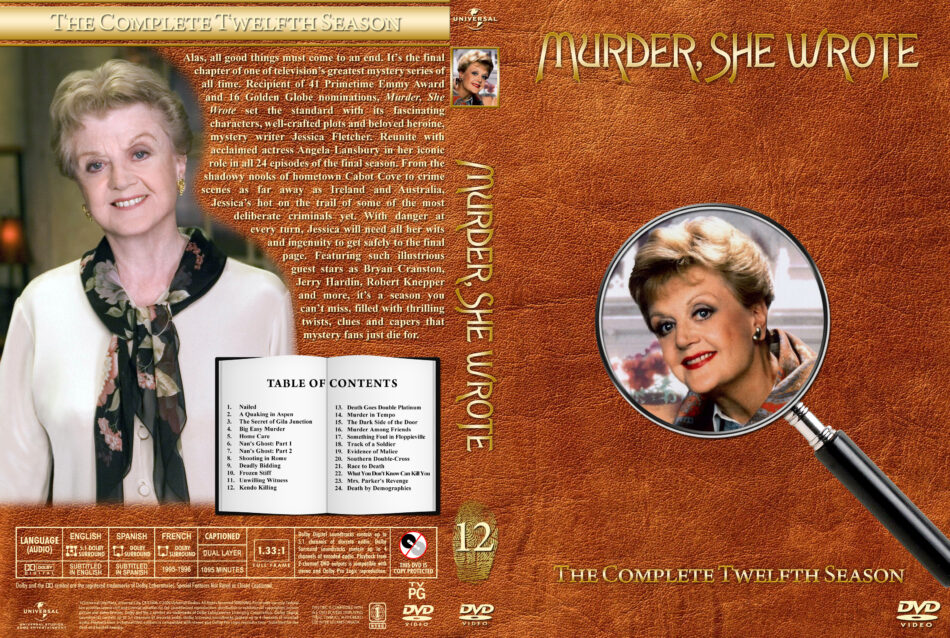 その他 Murder She Wrote: Complete Twelfth Season [DVD] Murder, She Wrote: The Complete Series (DVD) for sale online | eBay