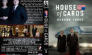 House of Cards - Season 3 (2015) R1 Custom Cover & labels