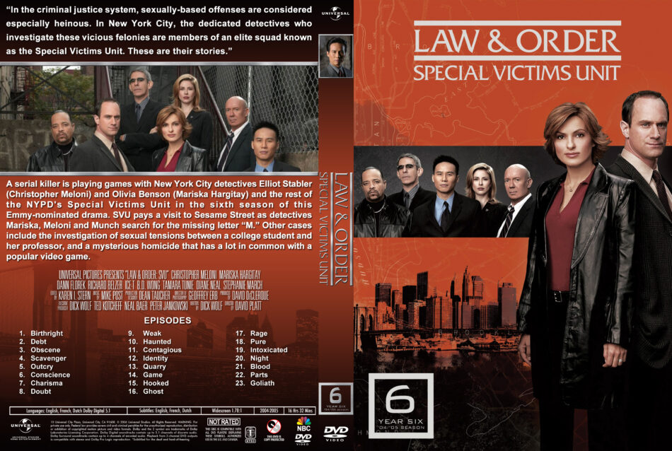 law and order svu season 6