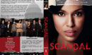 Scandal - Season 1 (2012) R1 Custom Cover & labels