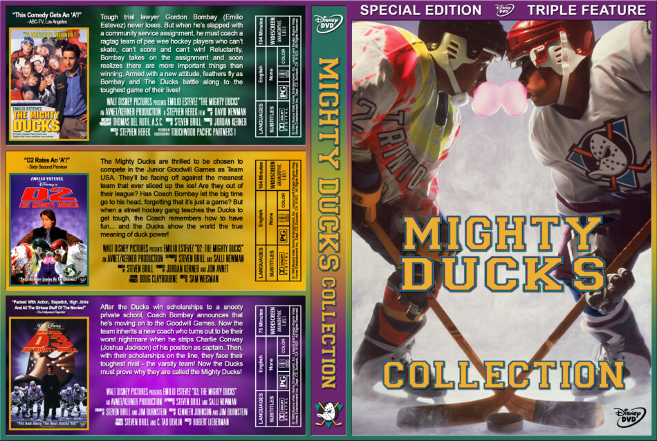 The Mighty Ducks Animated Series dvd label - DVD Covers & Labels by  Customaniacs, id: 175423 free download highres dvd label