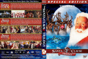 The Santa Clause Trilogy dvd covers (1994-2006) R1 Custom