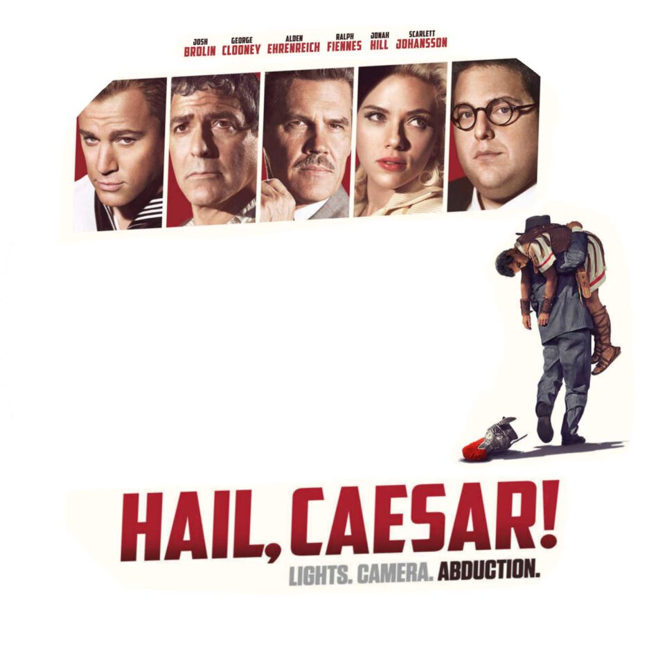 Hail Caesar dvd label (2016) R0 CUSTOM