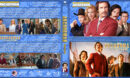 Anchorman Double Feature (2004/2013) R1 Custom Blu-Ray Cover