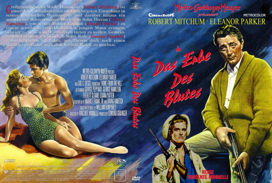 Das Erbe des Blutes dvd cover (1960) R2 German