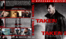 Taken / Taken 2 Double Feature (2008-2012) R1 Custom Blu-Ray Cover
