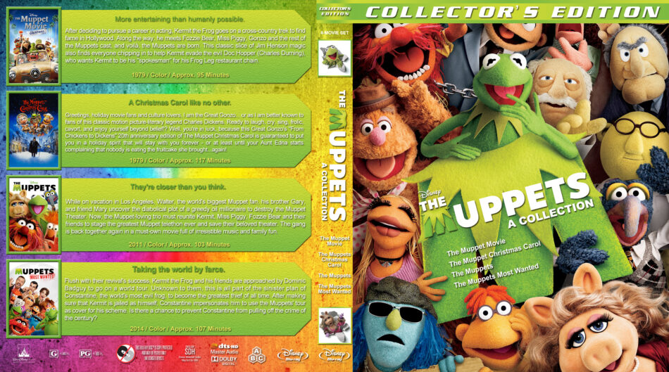The Muppets Collection Blu Ray Cover 1979 2014 R1 Custom