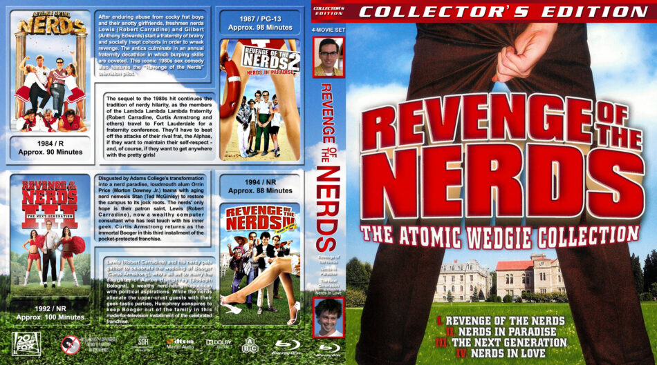 Revenge of the Nerds: The Atomic Wedgie Collection (1984-1994) R1 Custom Bl...