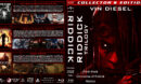 Riddick Trilogy (1999-2013) R1 Custom Blu-Ray Cover