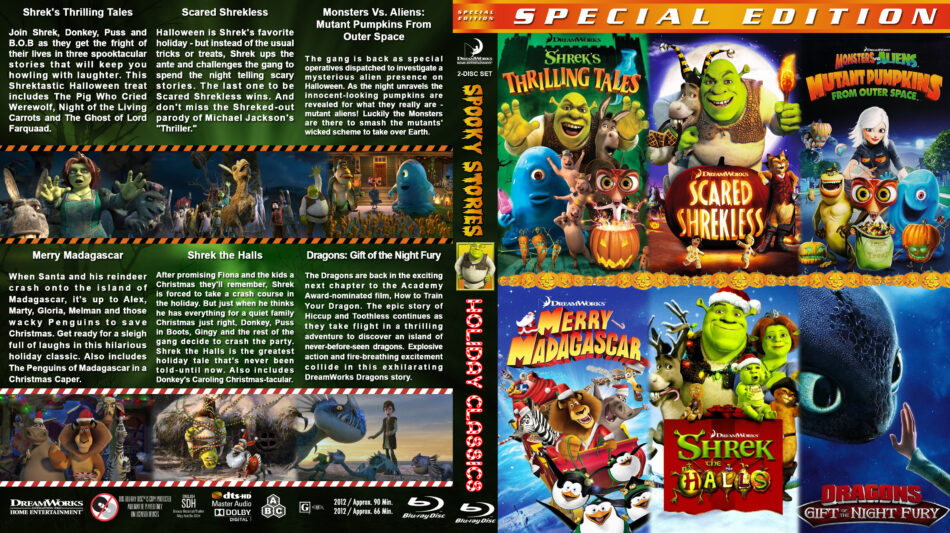 Dreamworks Holiday Classics Dvd Cover Dvd Covers And Labels By Images And Photos Finder 