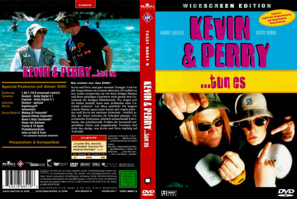 Kevin und Perry tun es dvd cover (2000) R2 German