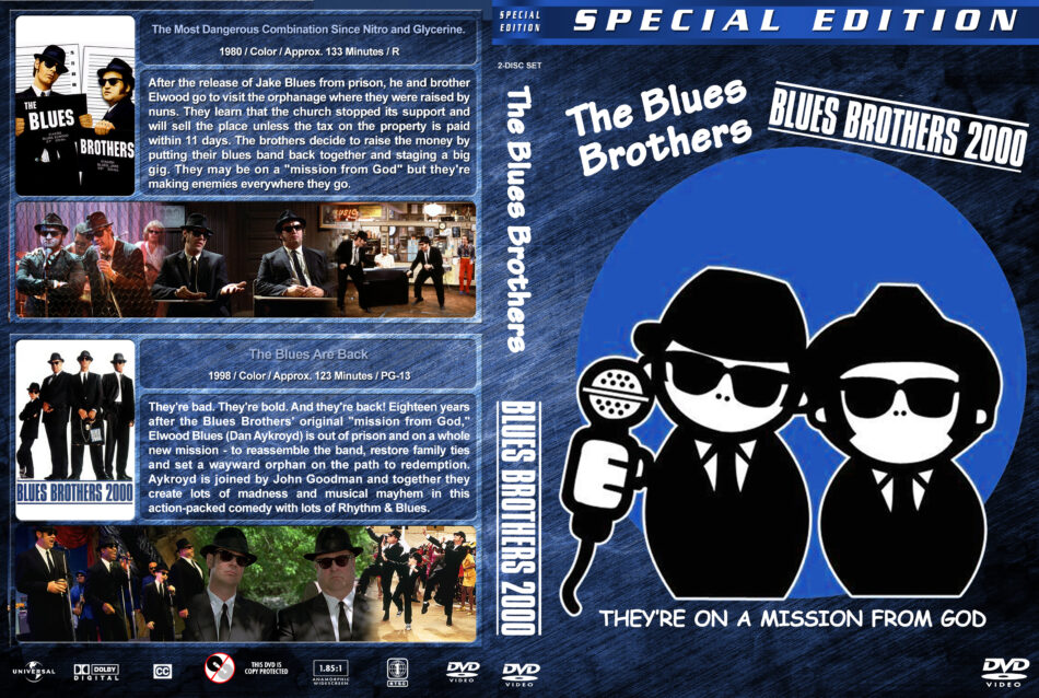 The Blues Brothers Double Feature (1980-1998) R1 Custom