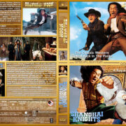 Shanghai Noon (2000) WS R1 - Movie DVD - CD Label, DVD Cover, Front Cover