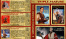 Ben-Hur / Spartacus / The Ten Commandments Triple Feature (1956-1960) R1 Custom Cover