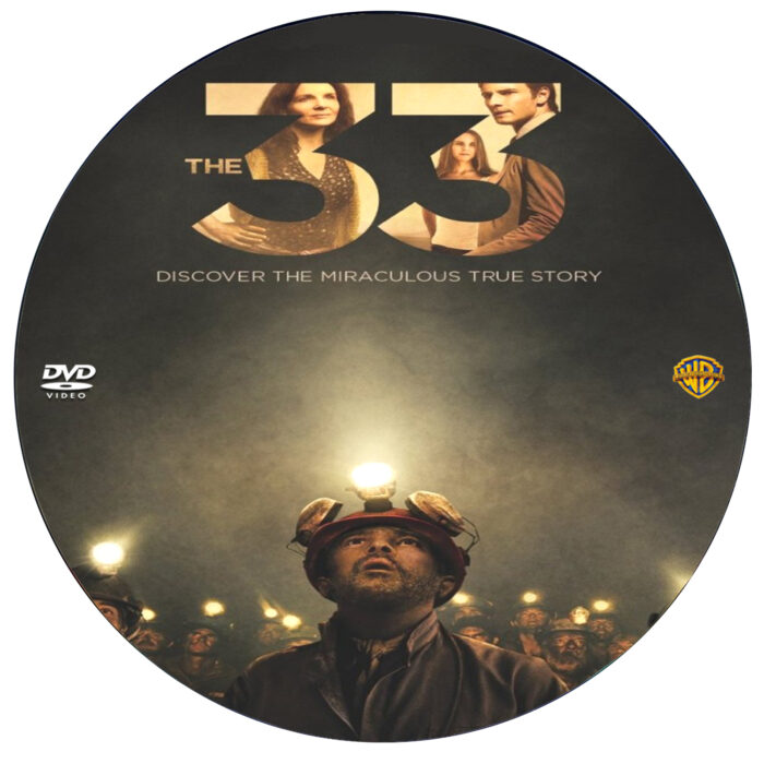 The 33 dvd label (2015) R0 Custom