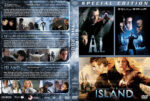 A.I. / Eqilibrium / The Island Triple Feature (2001-2005) R1 Custom Cover