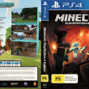 Minecraft Playstation 4 Edition dvd cover (2015) USA PS4