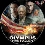 Olympus has Fallen (2013) R2 German Custom disc Label