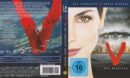 V - Die Besucher - Die komplette erste Staffel (2009) R2 German Blu-Ray Cover & label