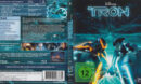 Tron: Legacy (2010) R2 German Blu-Ray Cover & label