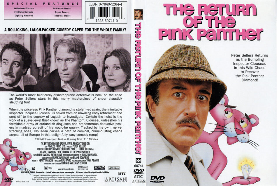 The Pink Panther (2006) R1 DVD Cover | vlr.eng.br