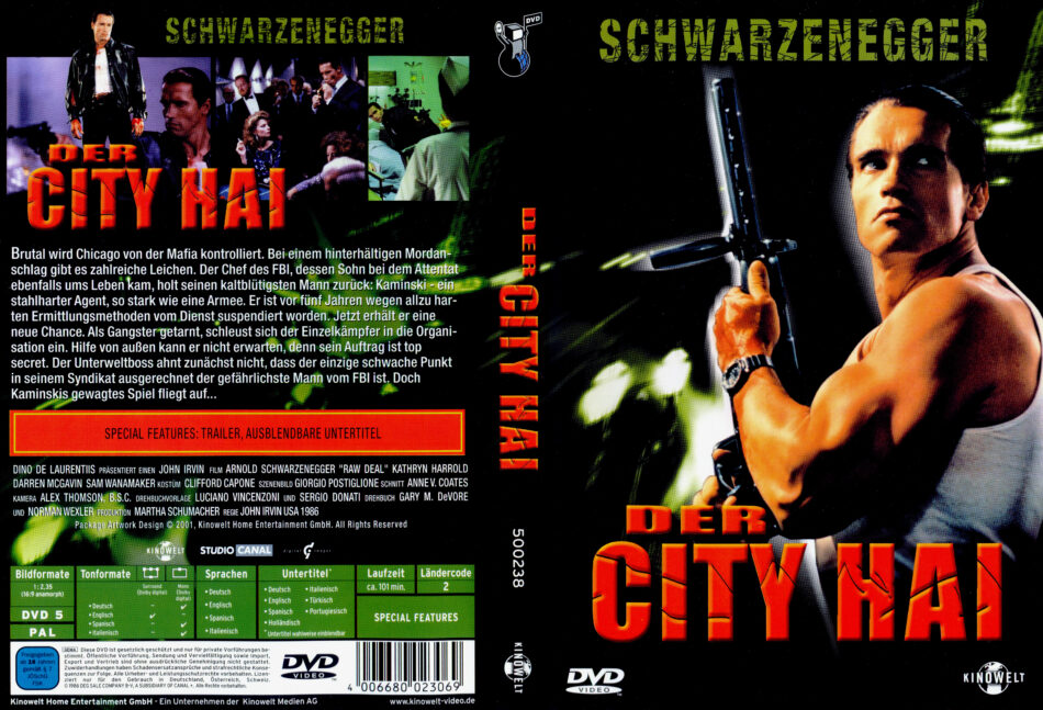 Die City Cobra (USA 1986 Cobra) Trailer deutsch / german