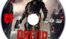 Dredd (2012) R2 German Blu-Ray Label