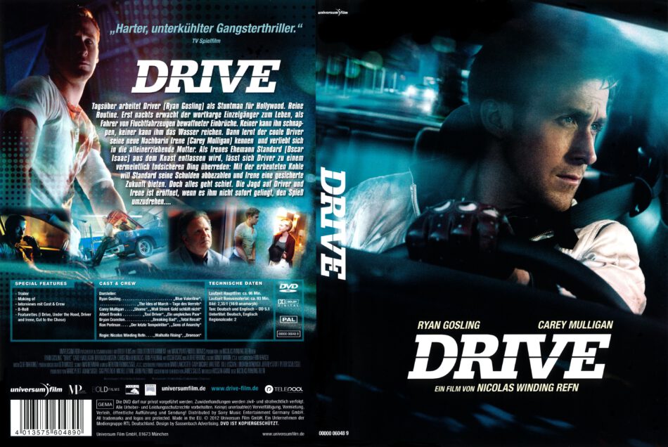 Drive dvd cover (2012) R2 GERMAN