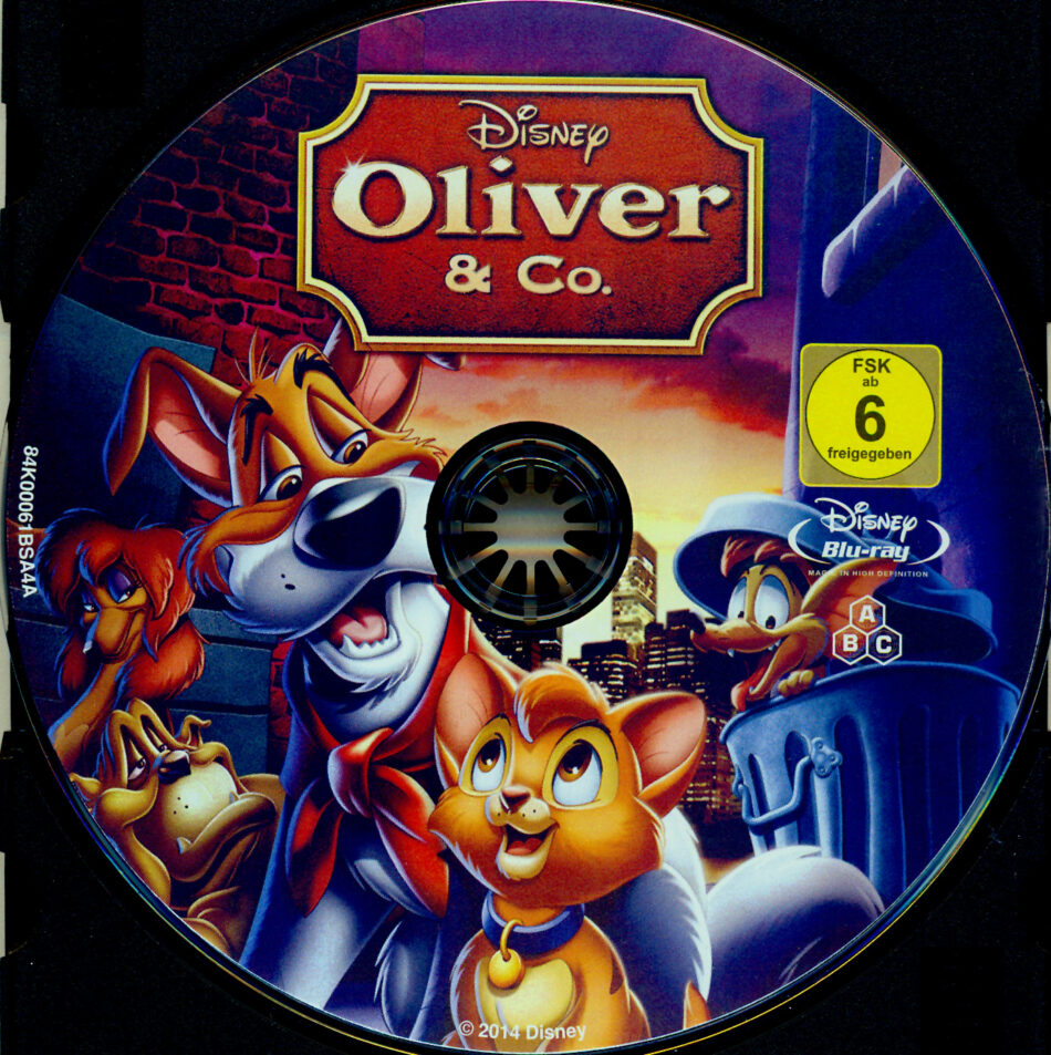 Oliver Co Blu Ray Label 1988 R2 German