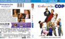 Kindergarten Cop (1990) R1 Blu-Ray Cover & label