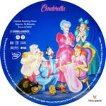 Cinderella (1950) CE R2 - Cartoon DVD - CD Label, DVD Cover, Front Cover