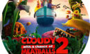 Cloudy with a Chance of Meatballs 2 (2013) R1 Custom Labels