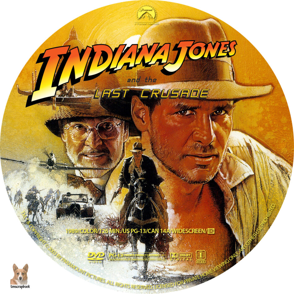 Indiana Jones Labels