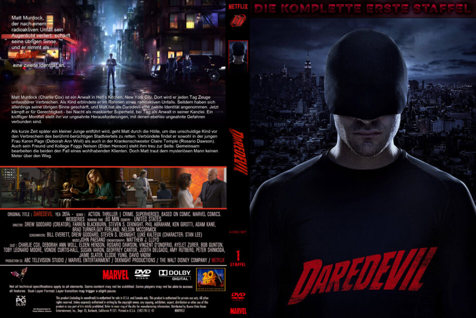 daredevil season 1 on dvd