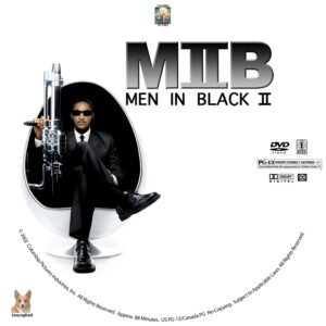 Men in Black II dvd labels (2002) R1 Custom