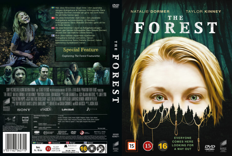 The Forest Dvd Cover 2016 R2 Nordic