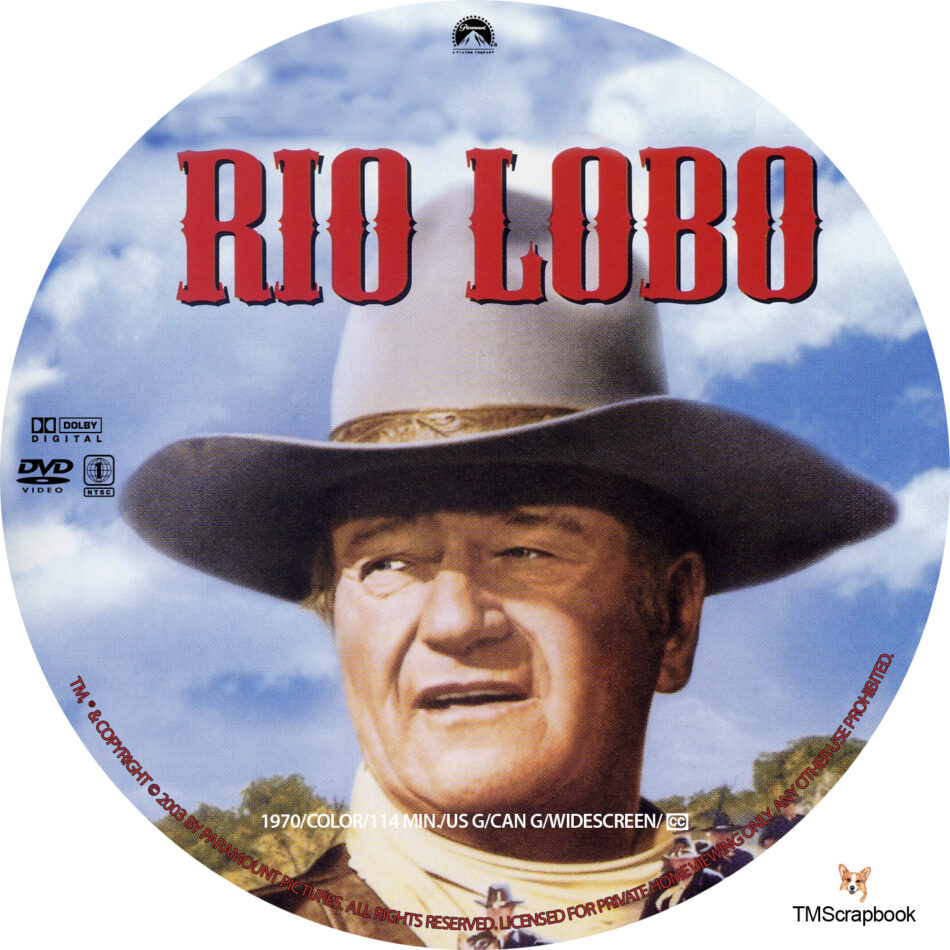 Rio Lobo (1970) R1 Custom Label
