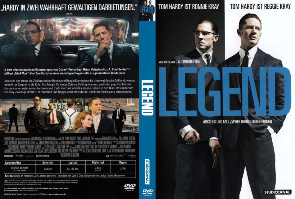 legend tom hardy on dvd