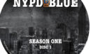 NYPD Blue - Season 1 (1993) R1 Custom Labels