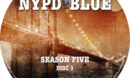 NYPD Blue - Season 5 (1997) R1 Custom Labels