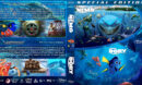 Finding Nemo / Finding Dory Double Feature (2003-2016) R1 Custom Blu-Ray Cover & label