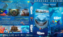 Finding Nemo / Finding Dory Double Feature (2003-2016) R1 Custom Blu-Ray DVD Cover