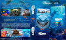 Finding Nemo / Finding Dory Double Feature (2003-2016) R1 Custom DVD Cover & label